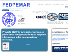 Tablet Screenshot of fedpemar.es